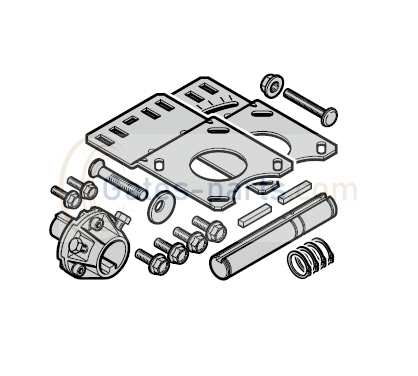 Zestaw montażowy Hörmann przekładni łańcuchowej 1:1 do bram innych producentów (637224, 637225, 637226, 637227, 637228, 637106, 637736, 637737)