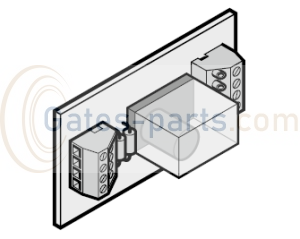 637614 - Płytka drukowana przekaźnika PR1-I do sygnalizacji położeń krańcowych A / B 435 Hörmann