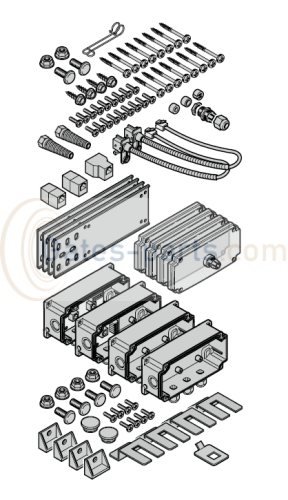 Zespół przyłączeniowy kraty świetlnej HLG do napędu przemysłowego WA 400 Hörmann (637797)