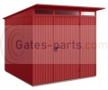 Domek ogrodowy Berry CLASSIC DRZWI JEDNOSKRZYDŁOWE  TYP 2 RAL 3004.jpg