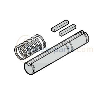 Wał nasadowy do napędu przemysłowego WA 400 Hörmann (638243)