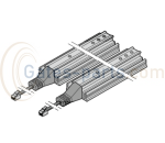 638467 - Krata świetlna Hörmann HLG nadajnik i odbiornik L = 2500 mm