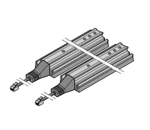 638467 - Krata świetlna Hörmann HLG nadajnik i odbiornik L = 2500 mm