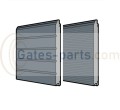 Pośredni segment panel bramy SPU Hörmann grubość 42 mm  RAL 7016.JPG