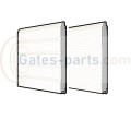 Pośredni segment panel bramy SPU Hörmann grubość 42 mm  RAL 9010.JPG