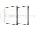 Pośredni segment panel bramy SPU Hörmann grubość 42 mm  RAL 9016.JPG