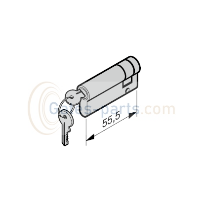 Jednostronna wkładka patentowa do bramy segmentowej Hörmann (3014860)