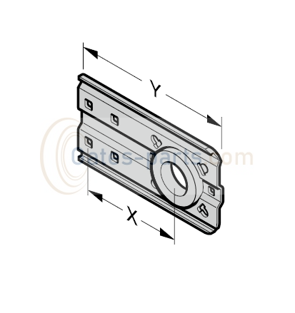 Wspornik wału do bram przemysłowych Hörmann (3015220, 3011151, 3011160)