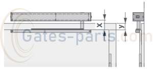 Przedłużenie wałka do napędu PortaMatic Hormann 