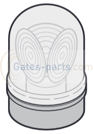 Lampa obrotowa 230 V AC Hormann.png