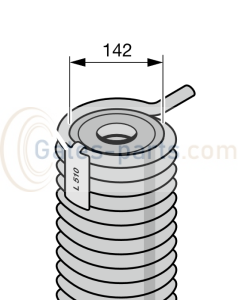 Sprężyna skrętna rozmiar 510 - 526 do bram przemysłowych Hörmann