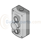 159749 - Sterownik na przycisk otwieranie - wyłączanie awaryjne - zmykanie do bram  szybkorolowanych Hörmann