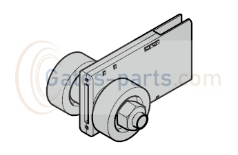 Rolka bieżna zabezpieczenia przeciwwiatrowego Hormann do bram szybkobieżnych (4990856)
