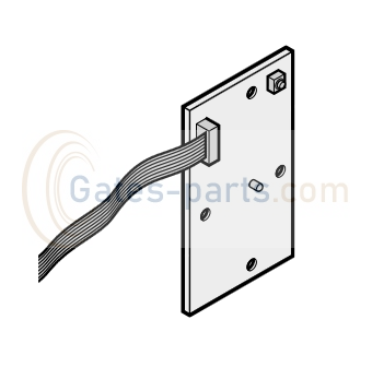 Płytka obwodu drukowanego klawiatury centrali sterującej Hormann do ramp przeładunkowych (638950 637608 637791 638951 637609)