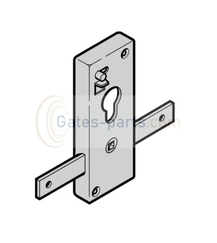 Zamek KABA TS 42 mm do bram garażowych i przemysłowych (RZ) Hörmann (3039950)