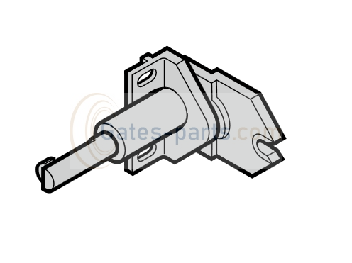 Ryglowanie do bram garażowych - rygiel obrotowy Hörmann (3047226)