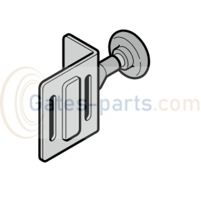 Obejma rolki górna z rolką bieżną do bram garażowych Hormann