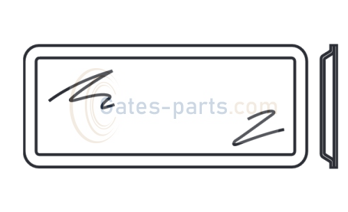 Szyba podwójna okna Sandwich typ A do bram segmentowych BR30 Hormann (3089762)