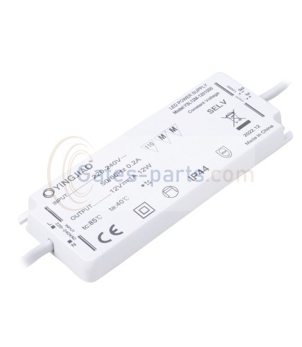 Zasilacz do oświetlenia LED płaski 12V 0,5A 6W YINGJIAO  YSL12M-1200500.jpg