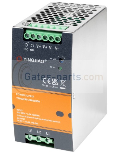 Zasilacz na szynę DIN 2-fazowy 180-550VAC  24V 10A 240W YINGJIAO  YSDW240-24010000.jpg