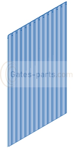 Tylna ścianka do stojaków na drewno kominkowe Berry Hormann.png